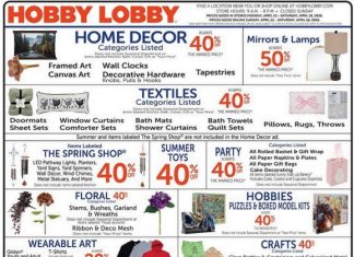 Hobby Lobby Weekly Ad Apr 12 – Apr 18, 2026