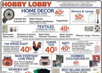 Hobby Lobby Weekly Ad Apr 19 – Apr 25, 2026