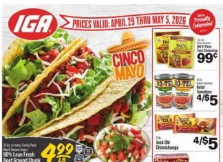 IGA Weekly Ad Apr 29 – May 05, 2026