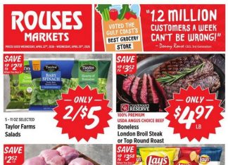 Rouses Weekly Ad Apr 22 – Apr 29, 2026