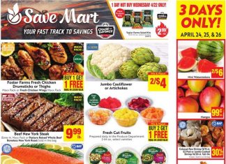 Save Mart Supermarkets Weekly Ad Apr 22 – Apr 28, 2026