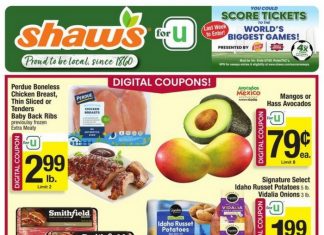 Shaw’s Weekly Ad May 01 – May 07, 2026