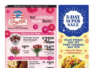 ShopRite Weekly Ad May 01 – May 07, 2026 (Mother’s Day Promotion Included)
