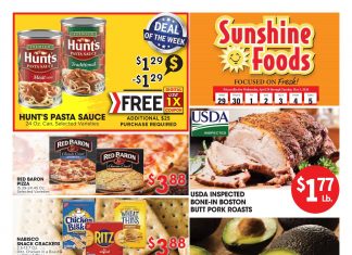 Sunshine Foods Weekly Ad Apr 29 – May 05, 2026