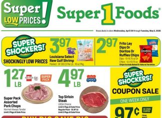 Super 1 Foods Weekly Ad Apr 29 – May 05, 2026