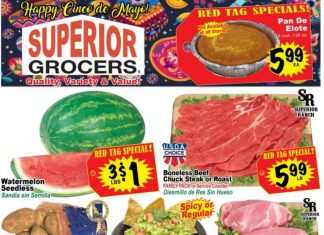 Superior Grocers Weekly Ad Apr 29 – May 05, 2026 (Mother’s Day Promotion Included)