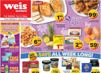 Weis Markets Weekly Ad Apr 02 – Apr 08, 2026 (Easter Promotion Included)