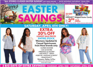 Boscov’s Weekly Ad Apr 02 – Apr 08, 2026 (Easter Promotion Included)