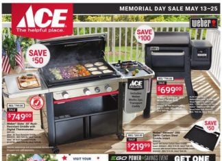 ACE Hardware Memorial Day Ad May 13 – May 25, 2026