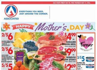Associated Supermarkets Weekly Ad May 08 – May 14, 2026 (Mother’s Day Promotion Included)