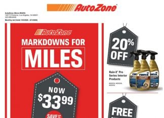 AutoZone Monthly Ad May 05 – Jun 01, 2026