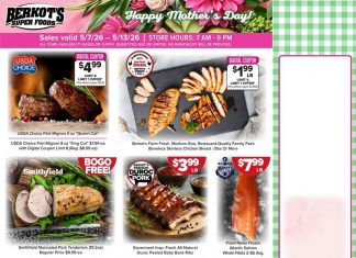 Berkots Weekly Ad May 07 – May 13, 2026 (Mother’s Day Promotion Included)