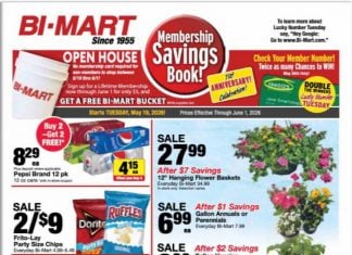 Bi-Mart Membership Savings Book May 19 – Jun 01, 2026