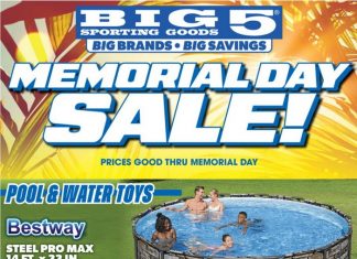 Big 5 Sporting Goods Weekly Ad May 15 – May 25, 2026