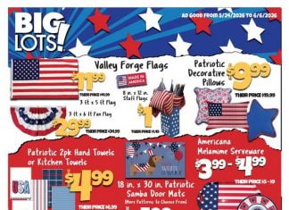 Big Lots Weekly Ad May 24 – Jun 06, 2026 (Memorial Day Promotion Included)