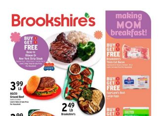 Brookshire’s Weekly Ad May 06 – May 12, 2026 (Mother’s Day Promotion Included)