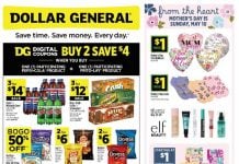 Dollar General Weekly Ad May 03 – May 09, 2026 (Mother’s Day Promotion Included)