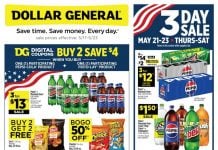 Dollar General Weekly Ad May 17 – May 23, 2026 (Memorial Day Promotion Included)