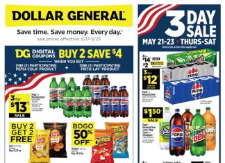 Dollar General Weekly Ad May 17 – May 23, 2026 (Memorial Day Promotion Included)