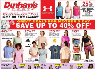 Dunham’s Sports Weekly Ad May 02 – May 07, 2026