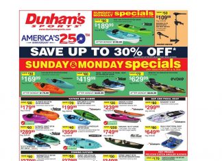 Dunham’s Sports Weekly Ad May 16 – May 21, 2026