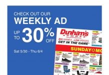 Dunham’s Sports Weekly Ad May 30 – Jun 04, 2026
