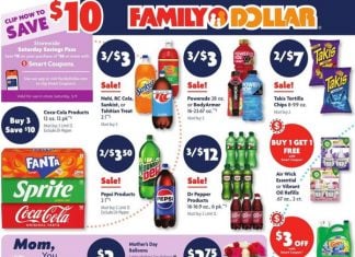 Family Dollar Weekly Ad May 03 – May 10, 2026 (Mother’s Day Promotion Included)
