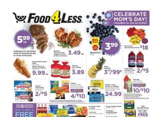 Food 4 Less Weekly Ad May 06 – May 12, 2026 (Mother’s Promotion Included)