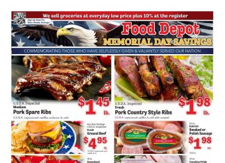 Food Depot Weekly Ad May 18 – May 24, 2026 (Memorial Day Promotion Included)