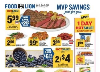 Food Lion Weekly Ad May 13 – May 19, 2026