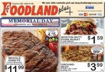 Foodland(US) Weekly Ad May 19 – May 25, 2026 (Memorial Day Promotion Included)