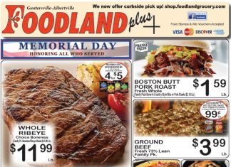 Foodland(US) Weekly Ad May 19 – May 25, 2026 (Memorial Day Promotion Included)