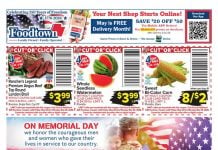 Foodtown Weekly Ad May 22 – May 28, 2026 (Memorial Day Promotion Included)