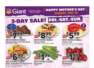 Giant Food Weekly Ad May 08 – May 14, 2026 (Mother’s Day Promotion Included)