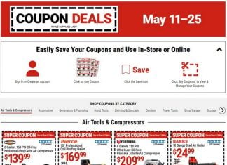 Harbor Freight Coupon Sale May 11 – May 25, 2026