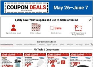Harbor Freight Coupon Sale May 26 – Jun 07, 2026