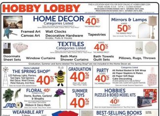 Hobby Lobby Weekly Ad May 03 – May 09, 2026