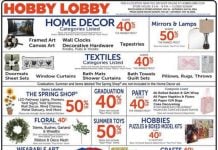 Hobby Lobby Weekly Ad May 10 – May 16, 2026