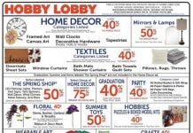 Hobby Lobby Weekly Ad May 24 – May 30, 2026