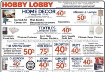 Hobby Lobby Weekly Ad May 31 – Jun 06, 2026