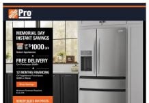 Home Depot Pro Weekly Ad May 25 – Jun 01, 2026 (Memorial Day Promotion Included)