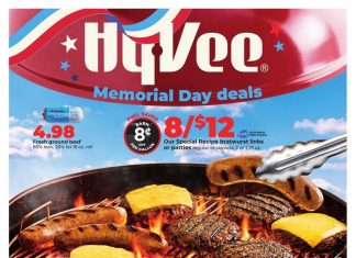 Hy-Vee Weekly Ad May 18 – May 24, 2026 (Memorial Day Promotion Included)