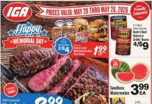 IGA Weekly Ad May 20 – May 26, 2026 (Memorial Day Promotion Included)