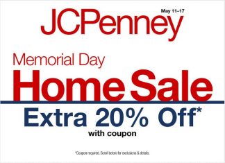 JCPenney Store Ad May 11 – May 17, 2026 (Memorial Day Promotion Included)
