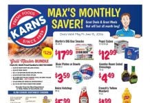 Karns Quality Foods Monthly Ad May 19 – Jun 15, 2026