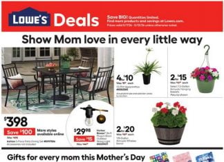 Lowe’s Weekly Ad May 07 – May 13, 2026 (Mother’s Day Promotion Included)