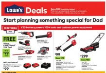 Lowe’s Weekly Ad May 28 – Jun 10, 2026 (Father’s Day Promotion Included)