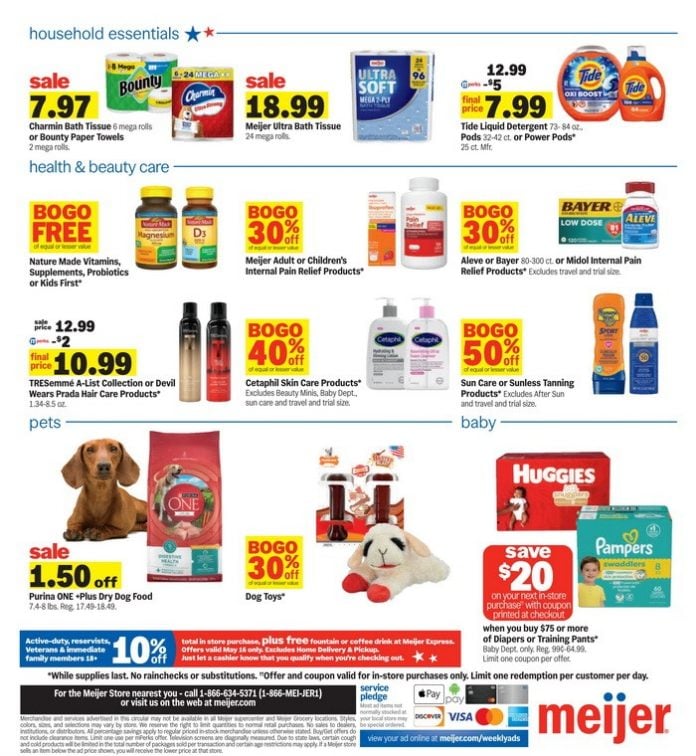Meijer Weekly Ad May 13 – May 19, 2026