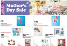 Michaels Weekly Ad May 03 – May 09, 2026 (Mother’s Day Promotion Included)