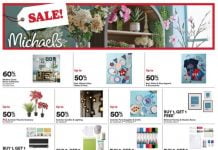 Michaels Weekly Ad May 24 – May 30, 2026 (Memorial Day Promotion Included)
